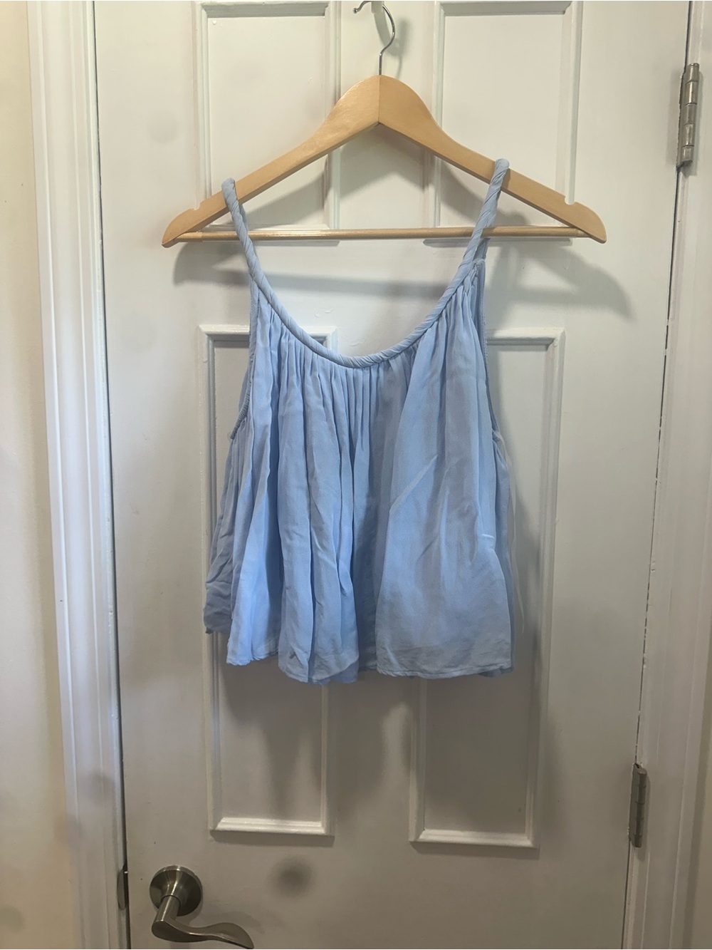 Loft Light Blue Spaghetti Strap Women's Tank Top